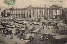 CPA Toulouse Le Capitole Le marche 