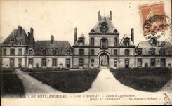 CPA Palate of Fontainebleau Court of Henri IV School of Application