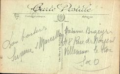 CPA Palate of Fontainebleau Court of Henri IV School of Application