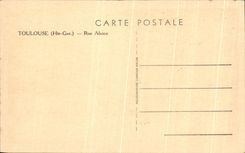 CPA Toulouse Rue Alsace Au Bon Marche de Paris 