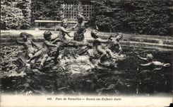 CPA Parc de Versailles Bassin des Enfants dores