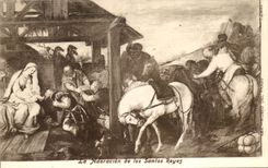 CPA Adoracion of los Santo Reyes