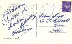 CPA Moulins Train station