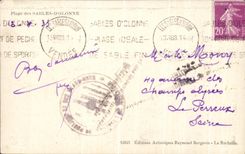 CPA Beach Of Sand D' Olonne