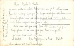 CPA Hendaye Walk of the Beach Spanish Mountains