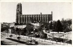 Bulevar general Sibille y Cathedrale co de CPA Albi Cecile