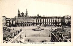 CPA Nancy La Place Stanislas vue de l'Arc de Triomphe