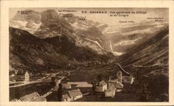 CPA Gavarnie View of the Village and the Circus
