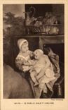 CPA Van Dyck Children of Charles 1st of England