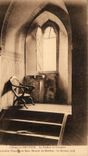 CPA Chateau De Menthon the Window Of the Oratory formerly Room of Saint Bernard de Mentjon the broken bar