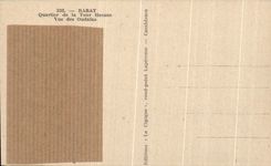 CPA Folds back District of the Tower Hassan Vue of Oudaias Morocco