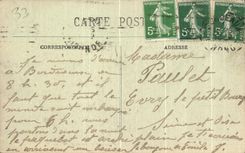 CPA Bordeaux the River the Garonne and the Bridge of Pierre Boats