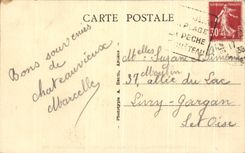 CPA Langeais Le Chateau Facade Interieure