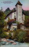 CPA Les Alpes Pittoresques Sallanches Chateau Des Rubuis