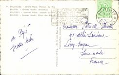 Casa magnifica de los lugares de CPA Burxelles del rey