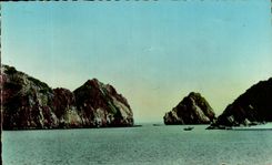 CPSM Bay D' Along scattered Rocks Vietnam