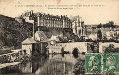 CPA Thouars the Castle built under Louis XIII Per Marie of the Tower in House of correction in 1635