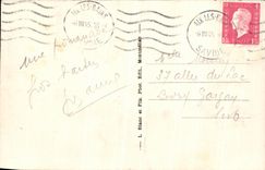 CPA Savoie Tourisme Col de la Doris Chambery Vue Generale et Nivolet