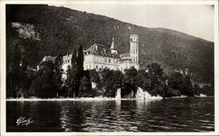 CPA Picturesque Savoy the Lake Of Le Bourget Abbey of Hautecombe