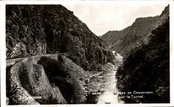 CPA Gorges De Chouvigny Seen from On the Tunnel