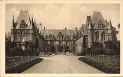 CPA Chateau De Marchais La Facade