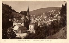 CPA Plombieres Les Bains Vue Generale Prise Du Nord Est