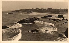 CPA Cote Basque Biarritz Le Cap Saint Martin