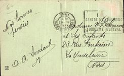 CPA Low Pyrenes Pau Avenue Leon Say and boulevard of the Pyrenees