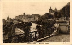 CPA Angouleme Rempart Desaix