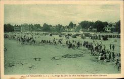 CPA Pouliguen the Sand beach fine offers to the Bathers a charming stay