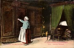 CPA La Normandie Pittoresque Interieur normand Folklore 