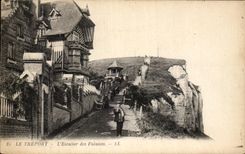 CPA Treport the Staircase of Cliffs