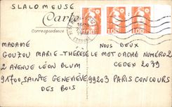 CPA Paris Place de la Concorde Les Fontaines et l'Obelisque Place Concorde The Fountains and the Obelisq