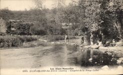 CPA Les Alpes Mancelles St Leonard des Bois Chapelet de la Forge Collet