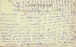 CPA Bordeaux Places Republic Monument of the children of the Gironde Morts for fatherland 1870 1871 Militaria