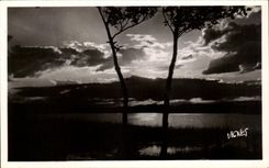 CPA Au Pays Landais Soir d'Orage Au Lac de Loen 