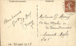 CPA Champigny Monument of the Defense of Put back 3200 French and German soldiers Militaria