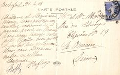 CPA Rochefort en el mar la linterna de Vauban