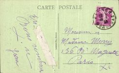 Padrenuestro del St de la puerta de la prision de la puerta de las valvulas de CPA o de la puerta del St Patern Avane o de la prision de la puerta