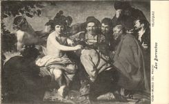 CPA Museum Del Prado Borrachos Velazquez Madrid