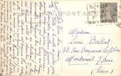 CPA Senlis Sets fire to By the Germans the Militaria Bell-tower