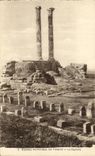 CPA Ruines Romaines De Timgad Le Capitole Algerie