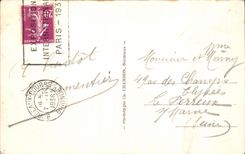 CPA Bordeaux the Bridge And the Arrow Saint Michel