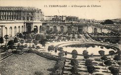 CPA Versailles the Orangery of the Castle