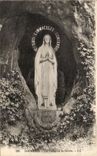 CPA Lourdes the Virgin and the Cave
