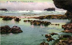 CPA Biarritz Sous la Roche du Basta