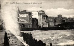 Santo vago Malo de CPA en la publicidad del lobo del surco