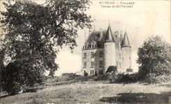 CPA Auvergne Bursting castle De Sauvagnat