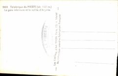 CPA Teleferique Du Pibeste La Gare Inferieure Et La Vallee D'Argeles