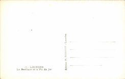 CPA Lourdes the Basilica And the Peak of the jer Sheep